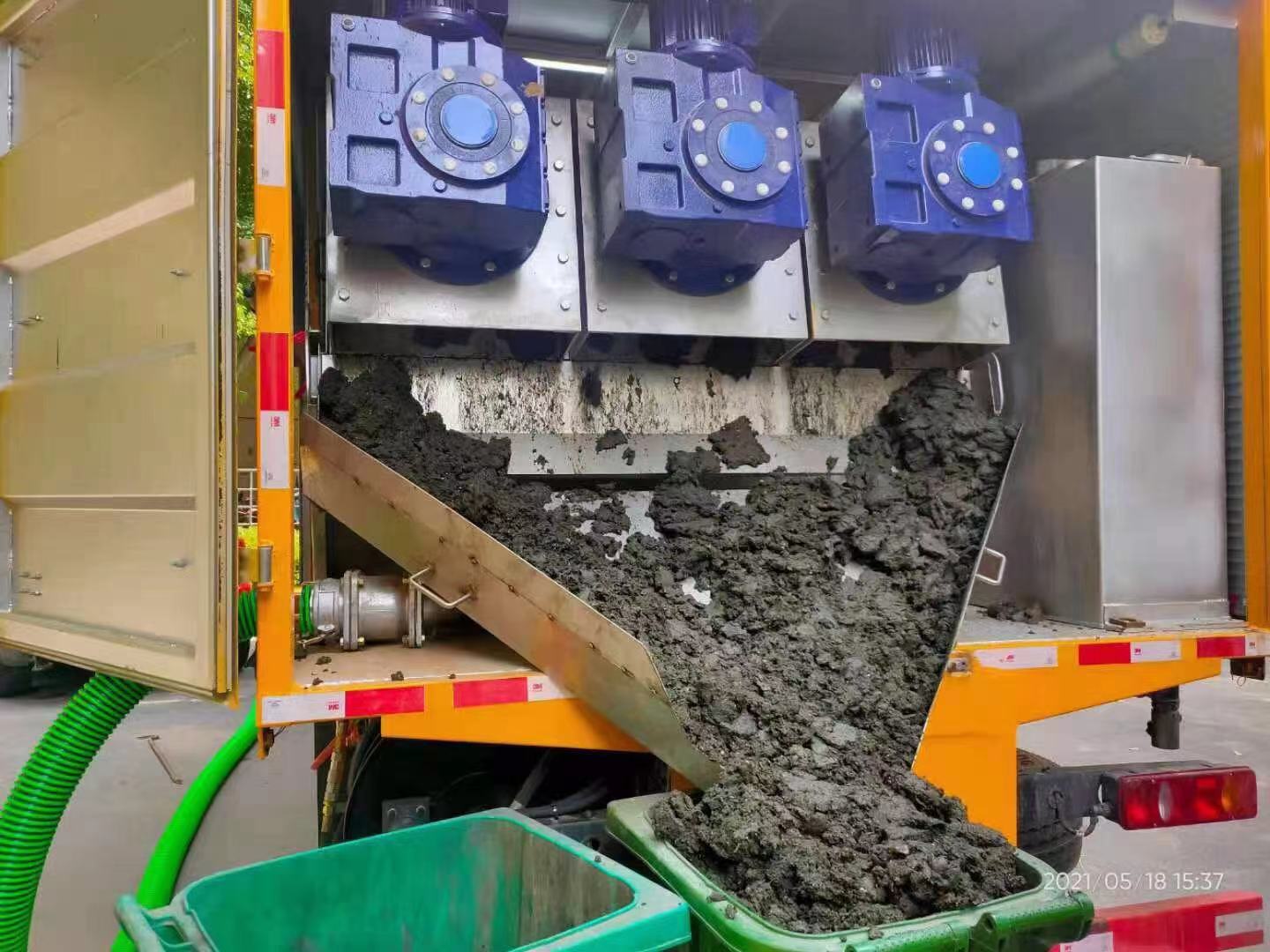 绛县化粪池清掏城市维护站-泥浆净化干湿分离处理